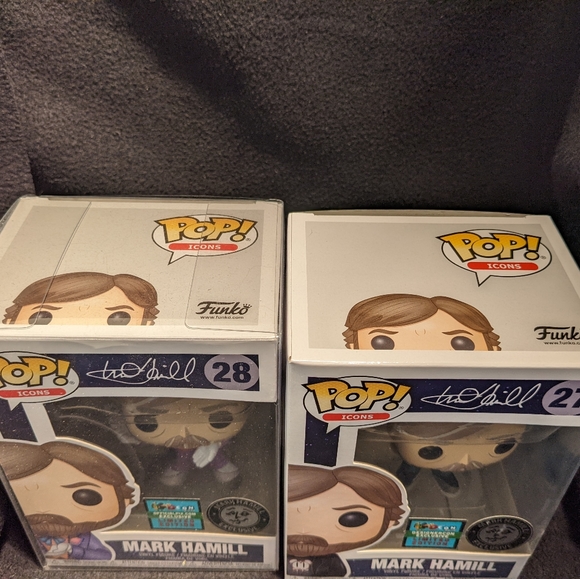 Funko pop icons Mark Hamill set of 2 - Picture 2 of 6